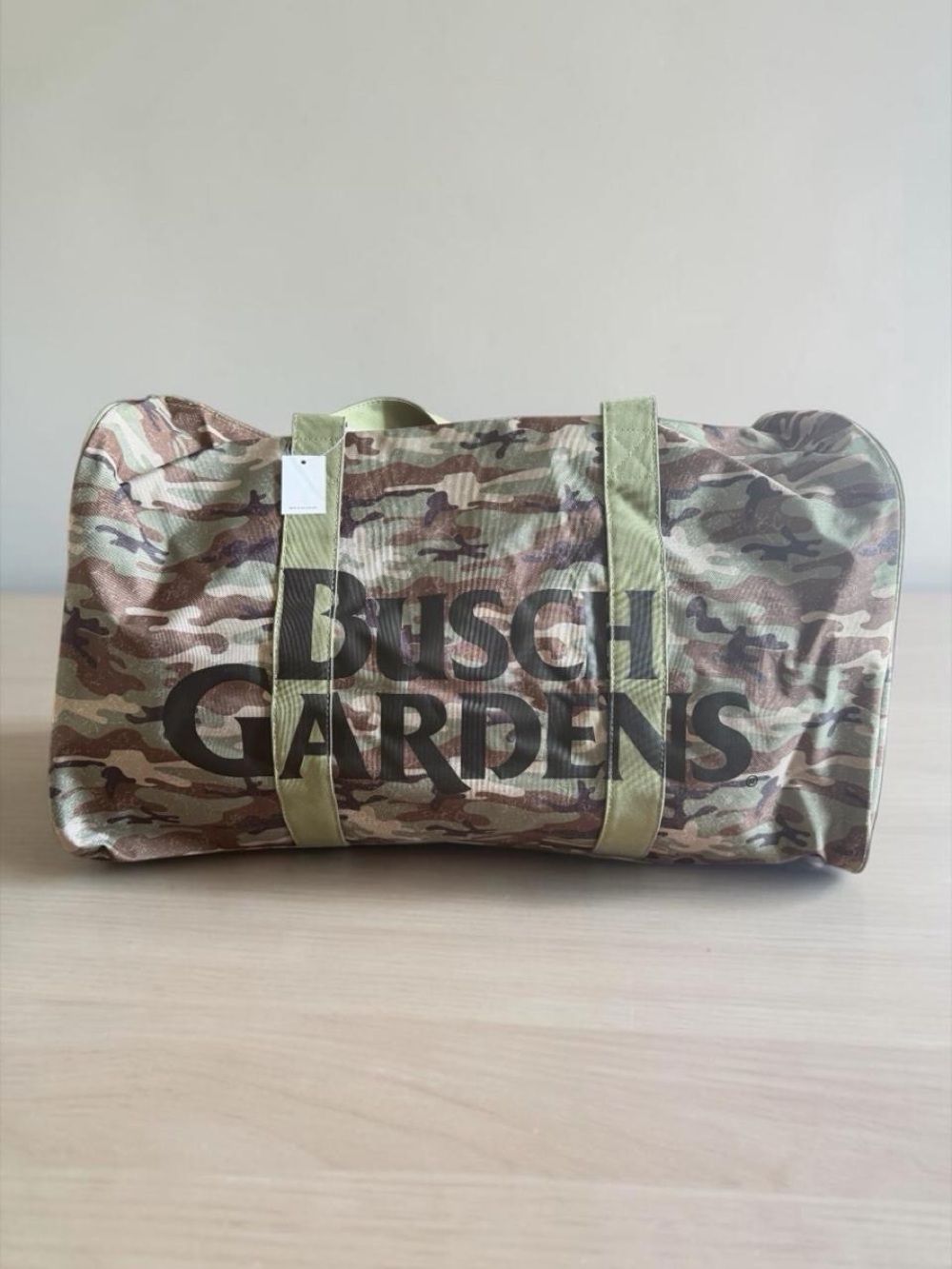 Camouflage Duffel Bag - Green/Brown